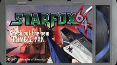Star fox 64 promotional Video tape